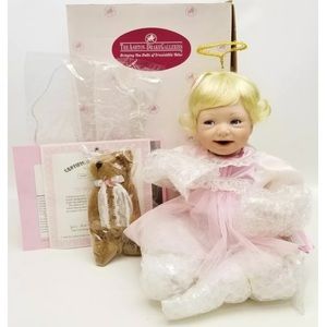 THE ASHTON-DRAKE GALLERIES "I Wish You Love" Vintage Porcelain Baby Doll - NIB
